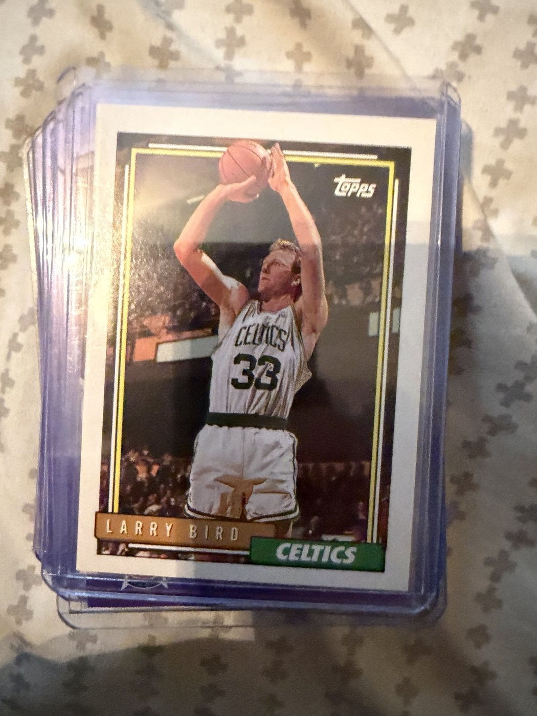 Larry Bird Topps Card