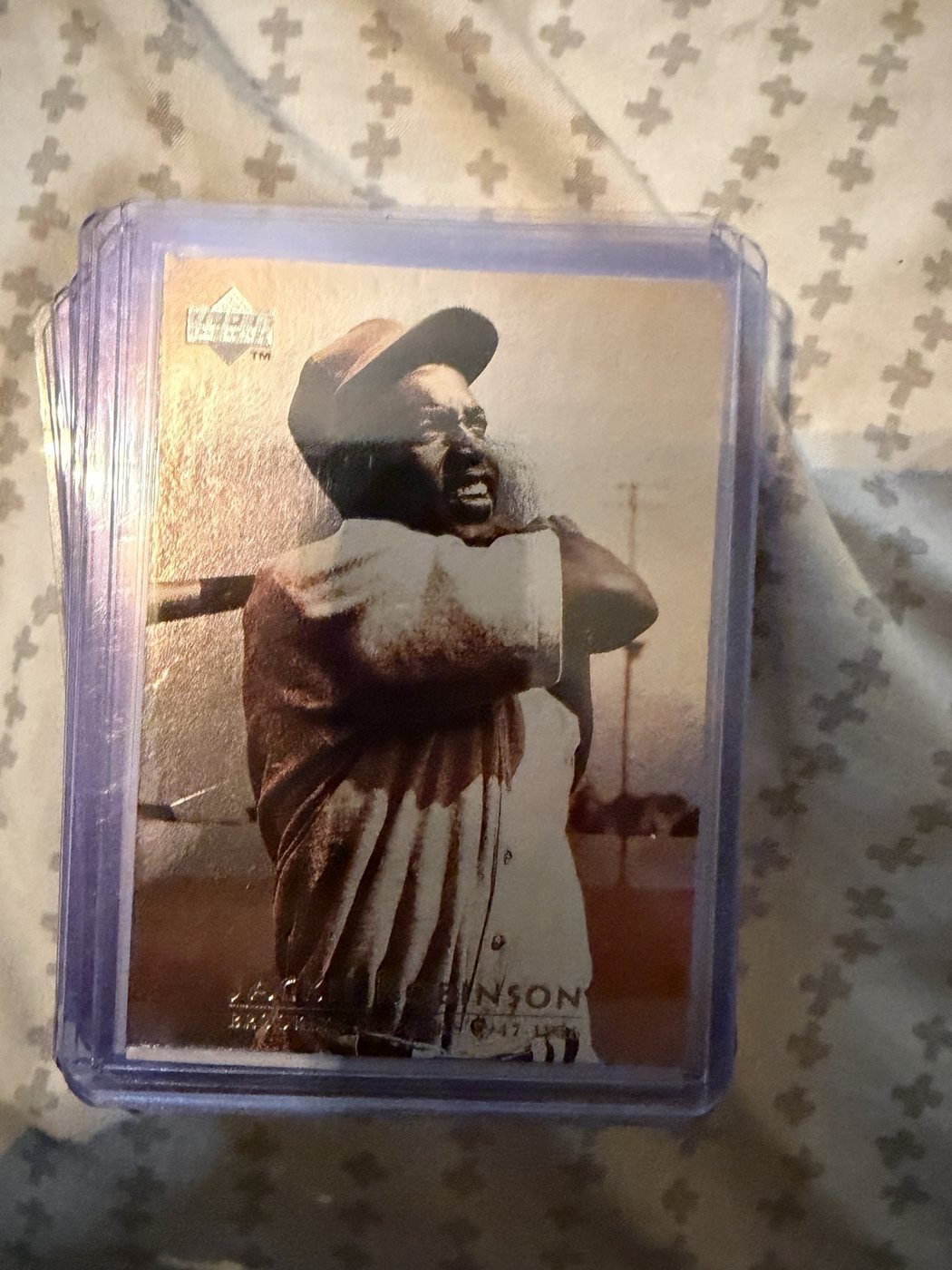 Jackie Robinson Upper Deck Card