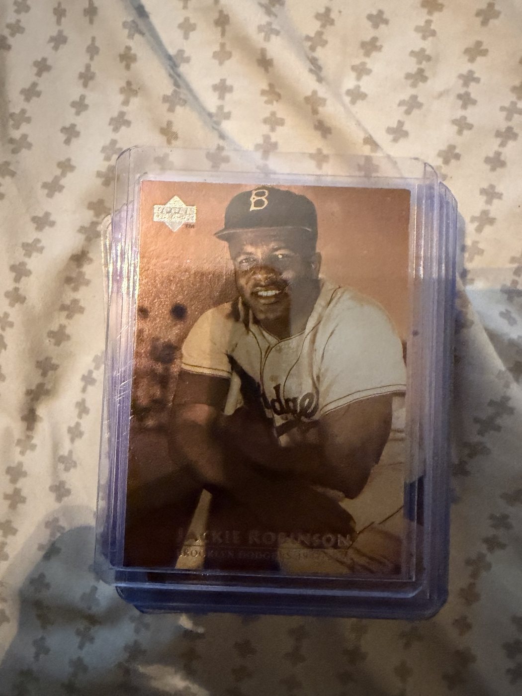 Jackie Robinson Upper Deck Card